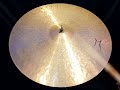 Marcus cymbals  ride 22 2950g 3 rivets ptina  twelve more bars to go