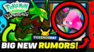 NEW POKEMON LEAKS \& RUMORS?! Legends Rayquaza 2025, Nintendo Switch 2 in Nintendo Direct in March?!