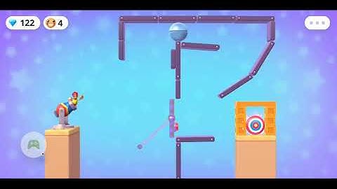 Rocket Buddy Ricochet Level 77