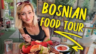 Trying BOSNIAN FOOD in SARAJEVO! (12 musttry dishes & DIY food tour!)