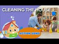 Cleaning the house  kids songs  kidsa english