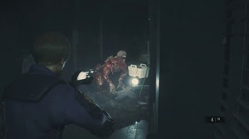 Resident Evil 2: Remake - Avoiding The First "Licker" - 1st Encounter!