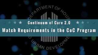 Match Requirements in the CoC Program