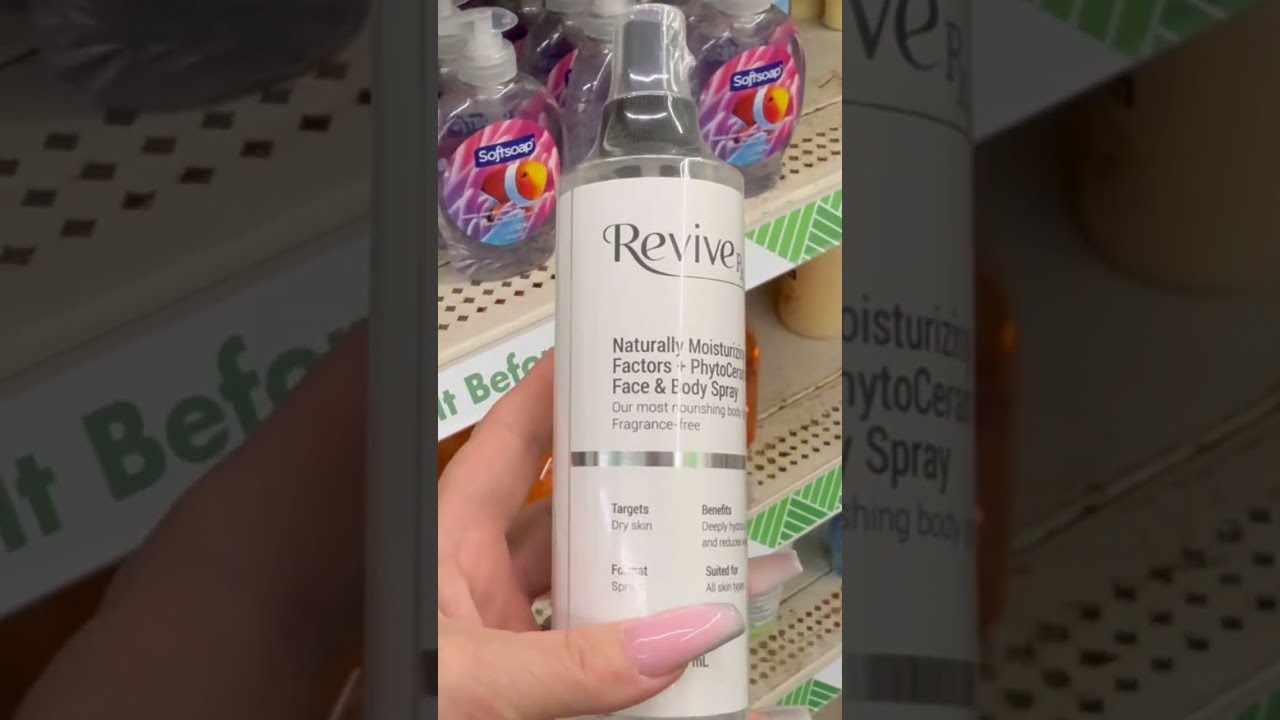 NEW FACE BODY SPRAY REVIVE RX 1 25 Dollartree Face Body Revive