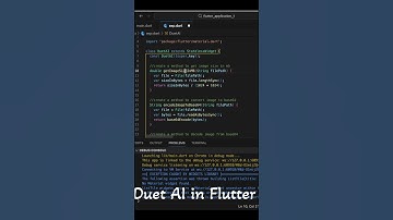 Duet AI in Flutter development #copilot #duetai #coding #flutter #googleai