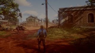 RDR2 Lawman saves Arthur's life. MUST WATCH