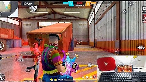 Keyboard And Mouse Gameplay 🎮 Free Fire Max 🔥 ⌨️🖱+📱 K2ER Connect Enjoy Gaming Best Experience Mobile