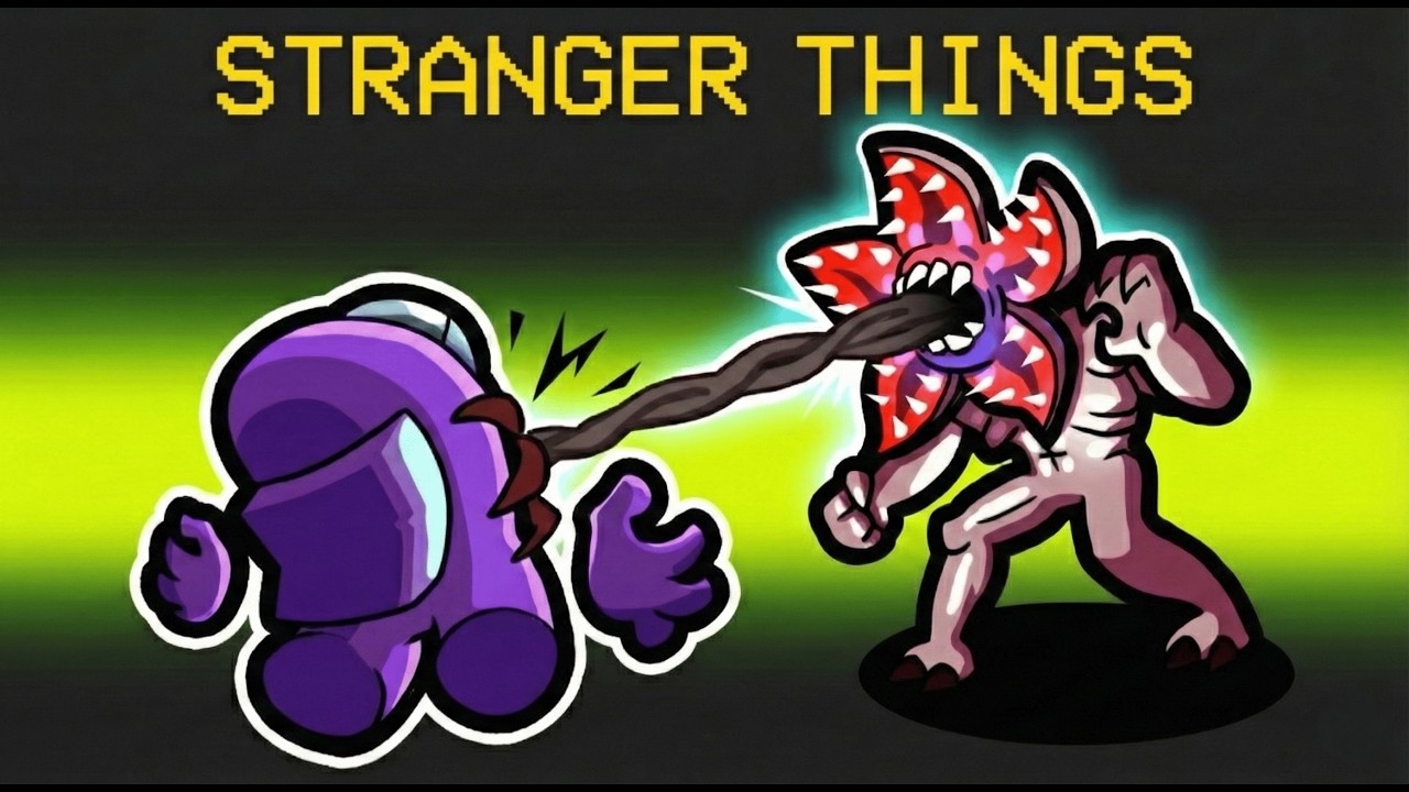 AMONG US'A STRANGER THINGS GELDİ! 😱 (Bu Mod İnanılmaz!)  | SÜLLÜ