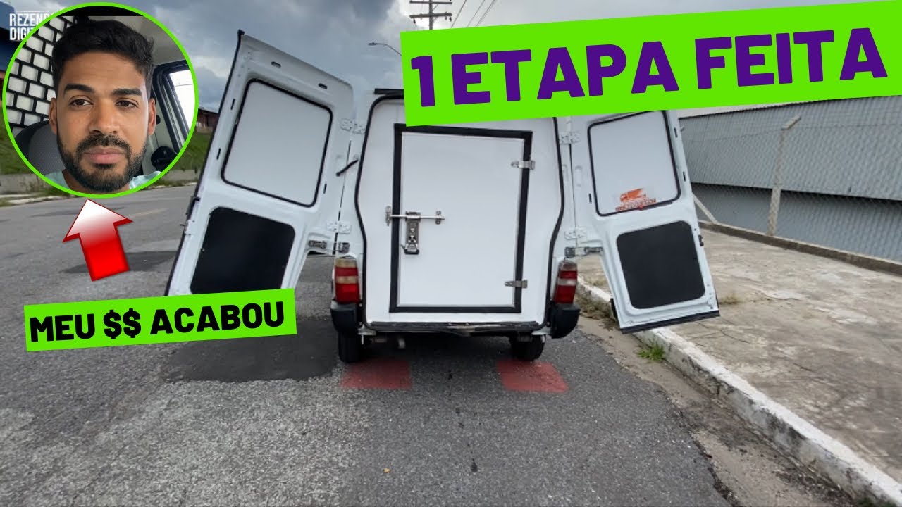 FIORINO REFRIGERADA - MEU $ ACABOU, MAS DEU CERTO - MOTORISTA CARRETEIRO