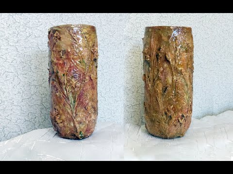 Вопрос: Как сделать вазу из пластиковой бутылки?