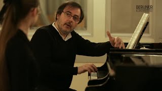 Masterclass with Massimiliano Ferrati – Bach: English Suite No. 2 BWV 807 | Berliner Klavierfesttage