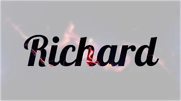 Richard es un chico nombre o una chica nombre?