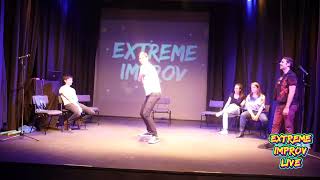 Richard Nixon vs Queen Victoria | Impression Improv Game | Extreme Improv Comedy Show Extreme Improv