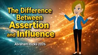 The Difference Between Assertion And Influence ✨Abraham Hicks 2026