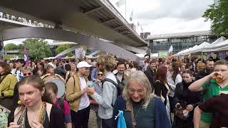 Gay Pride - Marche Des Fiertés - Lille - 15 Juin 2024 - Départ Du Défilé Euralille