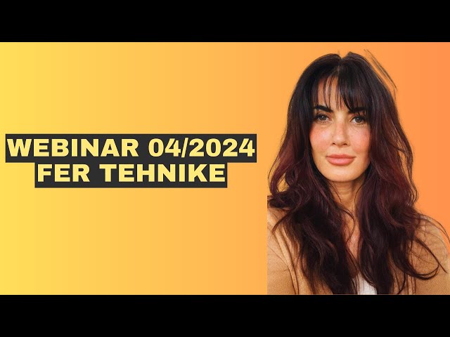TATJANA -  FER webinar, 28.4.2024. - ZA JAVNOST