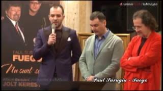 Paul Surugiu  Fuego Lansare Album Nu Sunt Singur Sensotv 10 Martie 2017