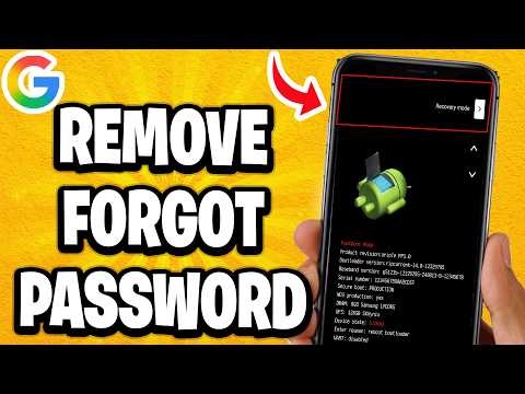 Any GOOGLE Pixel Remove Forget Password, PIN, & Pattern! (Easy