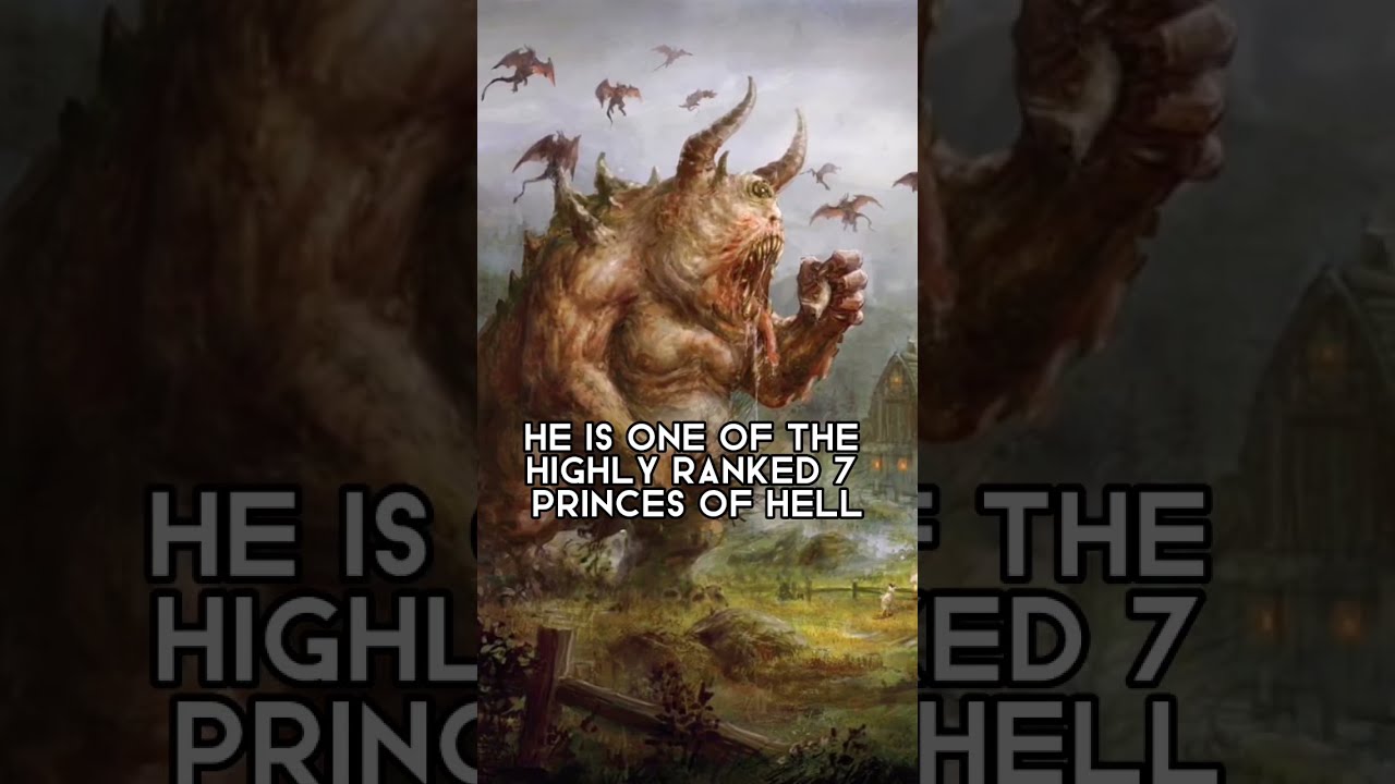 Are you afraid of BEELZEBUB?! 🪰 #hell #demon #devil #beelzebub #shorts - youtube