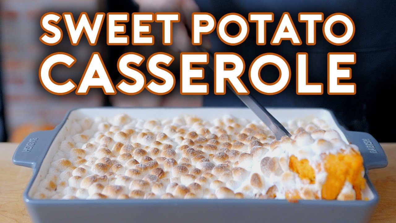 Binging with Babish: Sweet Potato Casserole from Friends | Babish Culinary Universe