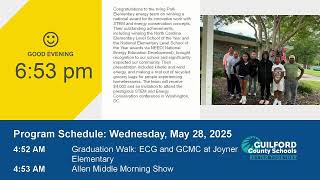 GCSchoolsNC Live Stream