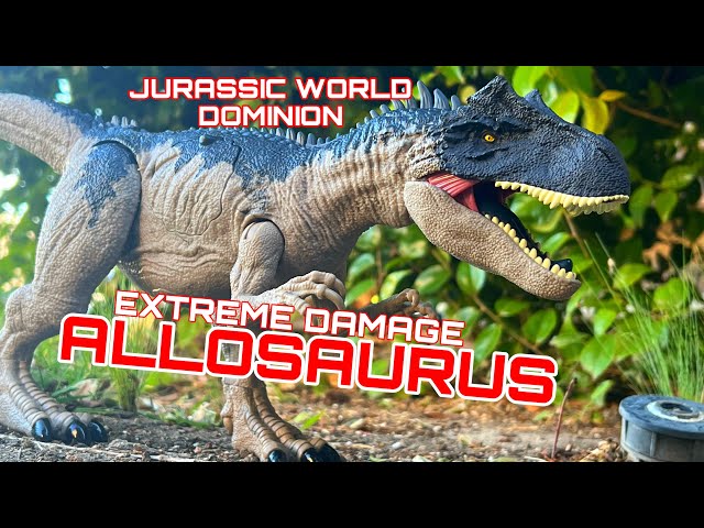 Jurassic World Extreme Damage Roarin' Allosaurus Carnivore