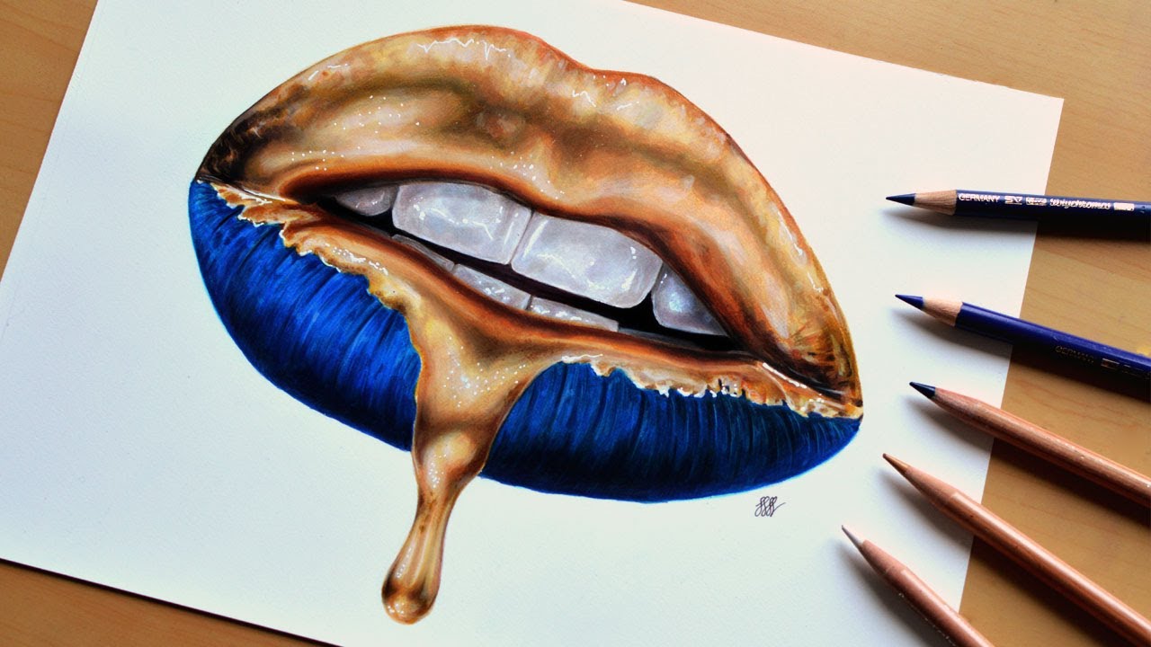 Using MARKERS with colored pencil? *SPEEDING UP COLORED PENCIL ART* 