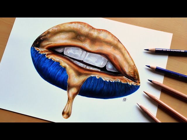 How to Draw with Markers and Colored Pencils - Smiling Colors