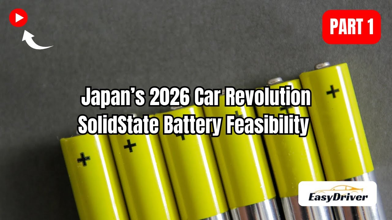 Japan’s 2026 Car Revolution: Solid-State Battery Feasibility | Part 1