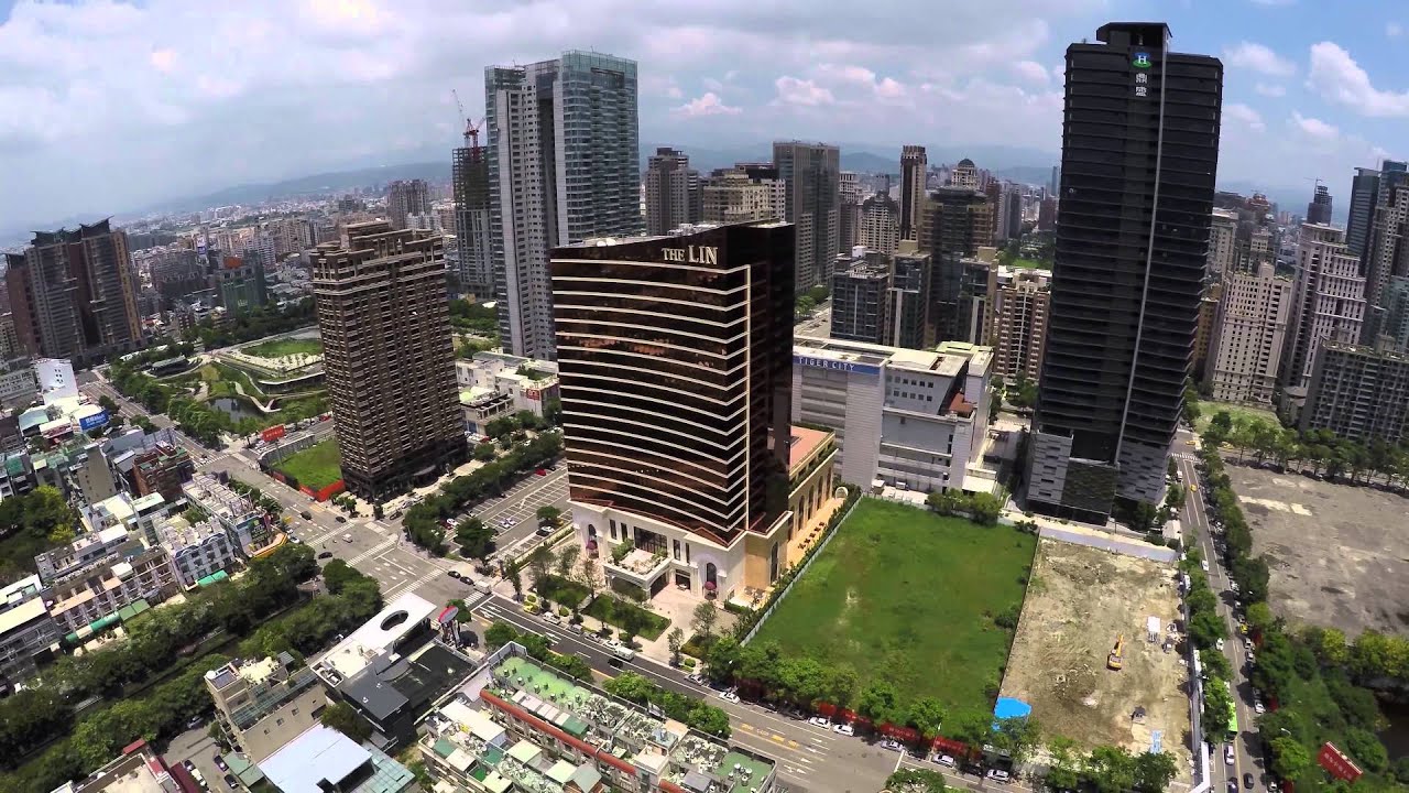 20150605城市の獵人 台中 七期重劃區the Lin Hotel Taichung 台中林酒店寶輝秋紅谷秋紅谷公園空拍空中攝影4k 亞拓m470 空拍