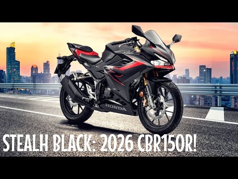 2026 Honda CBR150R Stealth Black Edition: The Dark Knight of Sportbikes Is Here!