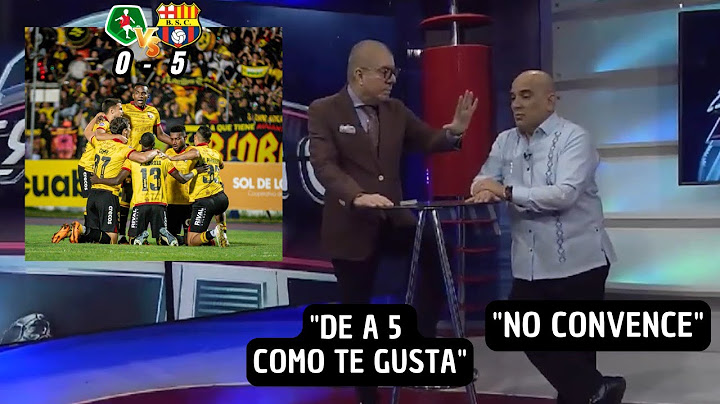 Vito Muñoz se pronuncia sobre la goleada de Barcelona SC al Mushuc Runa