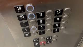 KONE Ecodisc Traction Tower 1 Elevator #5 at Universals Endless Summer Dockside - Orlando FL