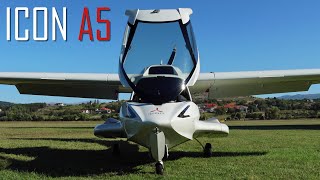 ICON A5 Flying Boat Amphibious Airplane