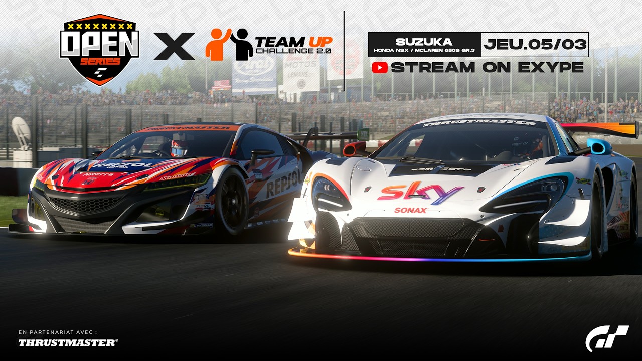 OPEN SERIES by Exype | Suzuka - Honda NSX / McLaren 650s (Gr.3)