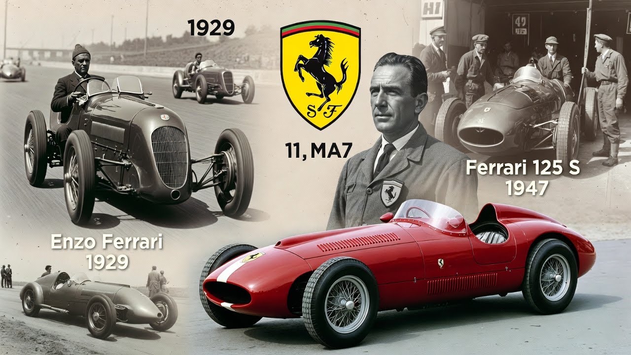 The LEGENDARY Evolution of Ferrari: From Enzo's Dream to 1184HP Hypercar (1947-2026)