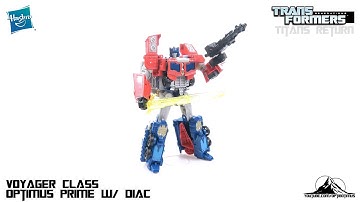 Transformers Titans Return Voyager Class OPTIMUS PRIME Video Review