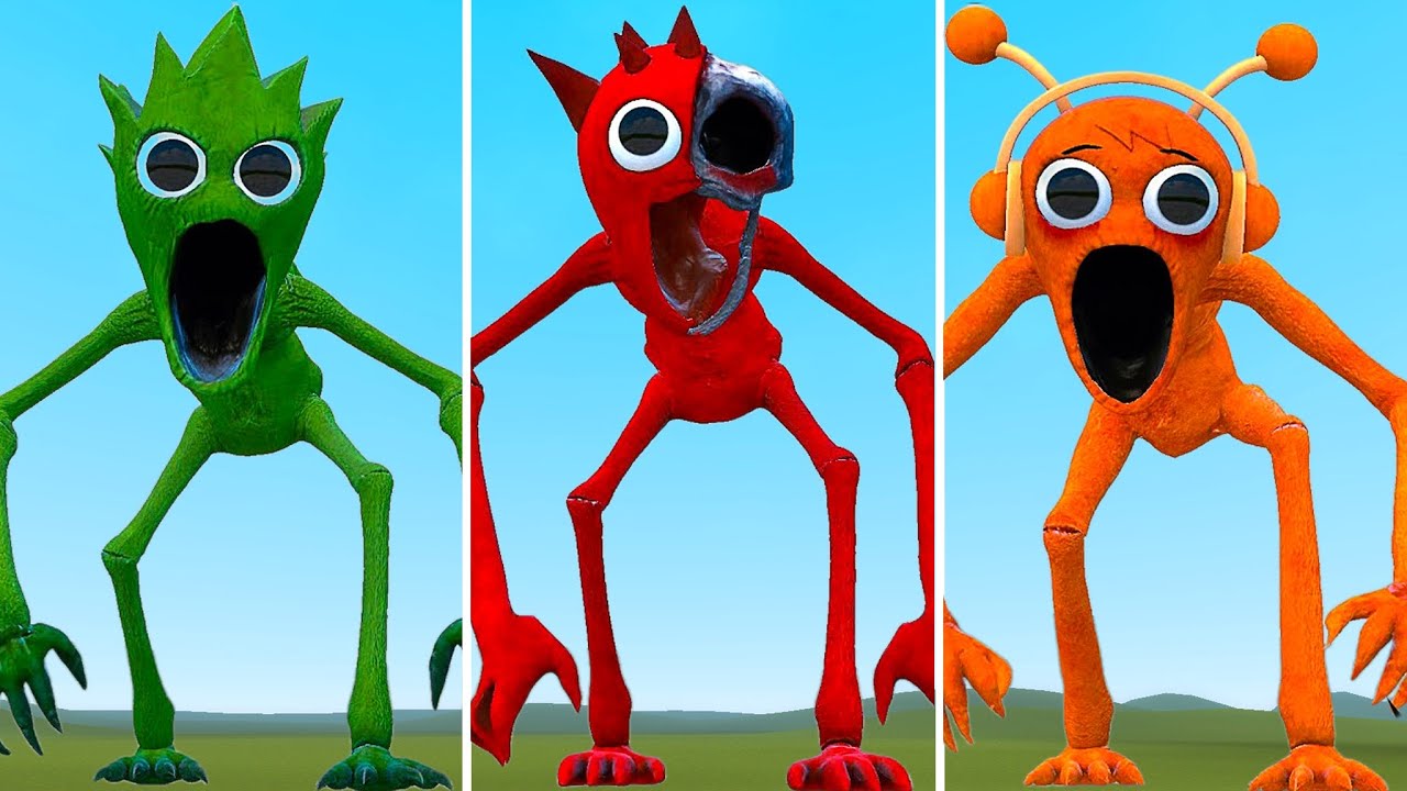 EVOLUTION OF ALL NEW UPGRADED OWAKCX, RADDY VS OREN SPRUNKI MONSTER ...