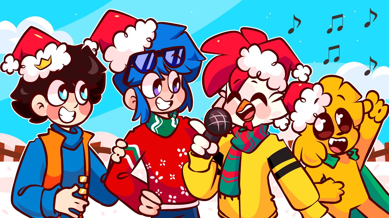 ⁣¡LOS COMPAS QUIEREN FELICITARTE! 🎶🎁 CANCIÓN ORIGINAL de RIUSPLAY ❄️ ESPECIAL DE NAVIDAD 2022