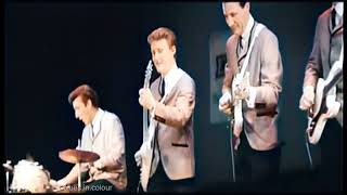 The Ventures - Wipe Out live [Colourised] 1965 - YouTube