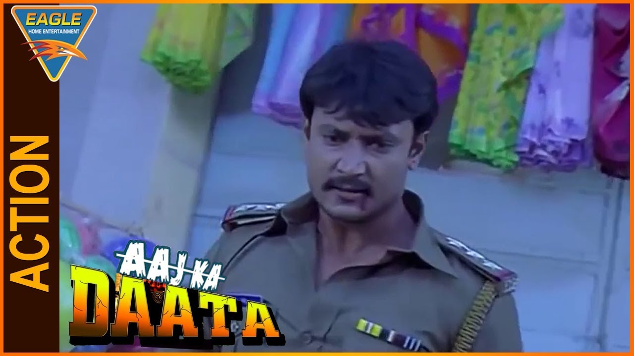 Aaj Ka Daata Hindi Dubbed Movie Darshan Superb Action Scene Eagle aaj-ka-daata-hindi-dubbed-movie-darshan-superb-action-scene-eagle