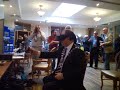 Leitrim mayor playing drums instrument studio vr