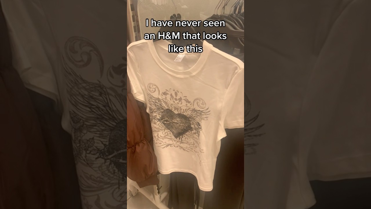 I love shopping at h&m 