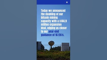 CleanSpark to DOUBLE Its Bitcoin Mining Capacity with $144.9 Million Expansion Deal!!!