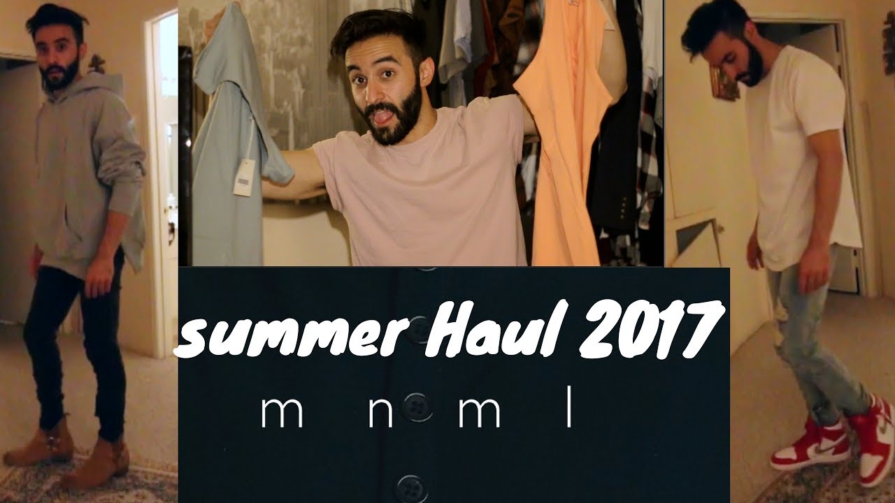 Men's Summer 2017 Fashion with MNML Jeans and Clothing