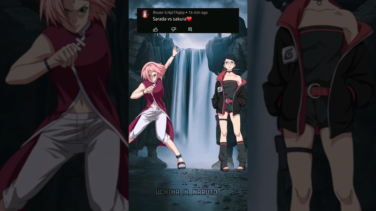 Sarada vs Sakura who is strongest 