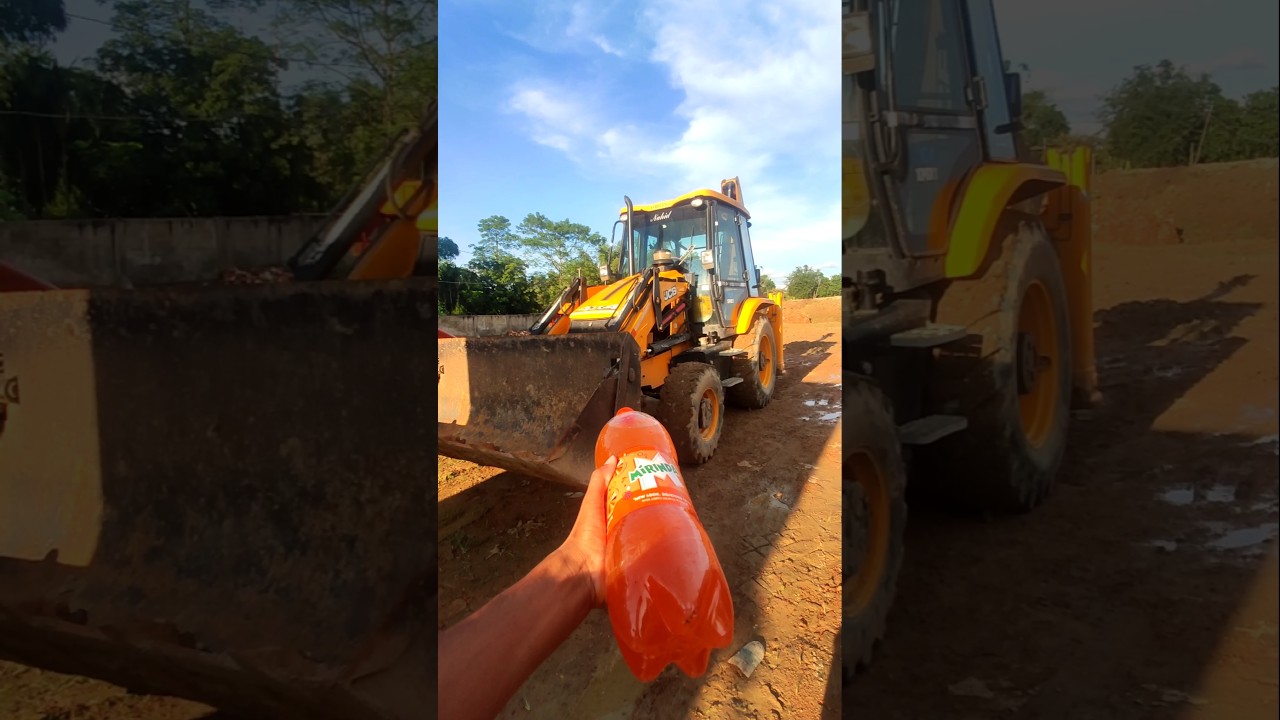 JCB Tyre ke Andar Gir Gayi Mirinda Bottle – Dekho Kya Hua! Jcb video