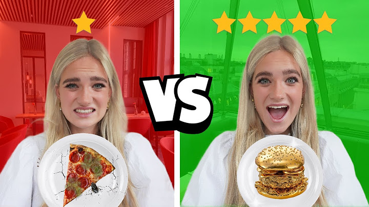 Beste vs Slechtste Restaurant!