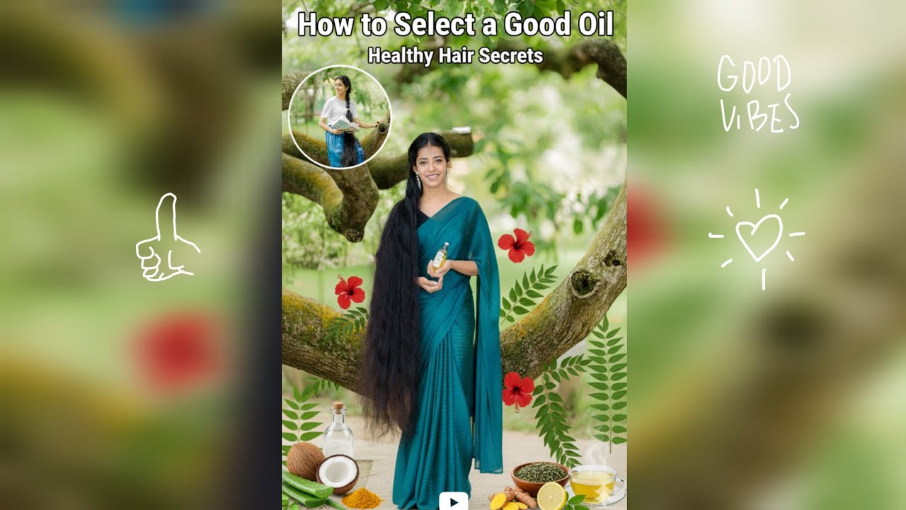 How to select a good oil for hair sinhala remedies  💆‍♂️ 