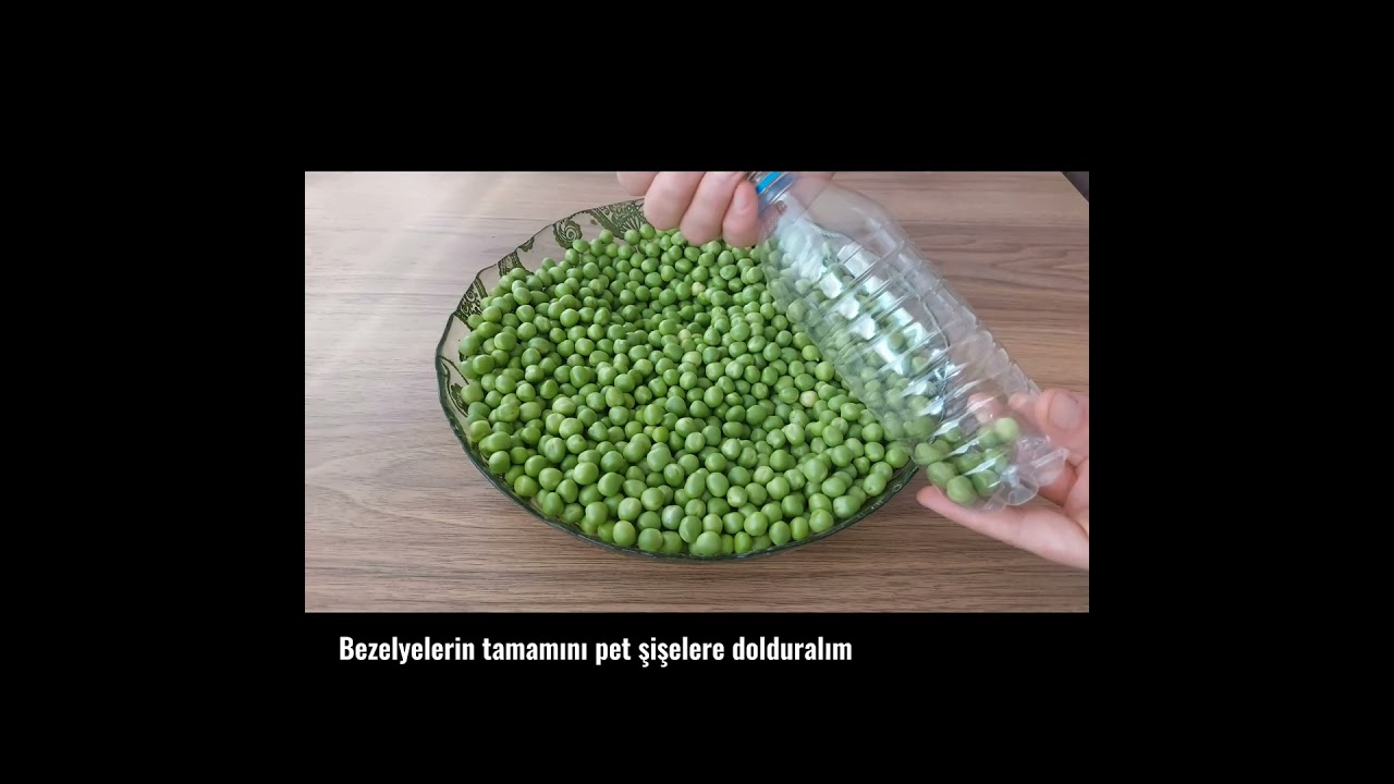 Bezelyeleri 2 Yıl Böyle Saklıyorum❗️ Tazesinden Bile Daha Lezzetli ???? Kışlık Bezelye Tarifi #shorts